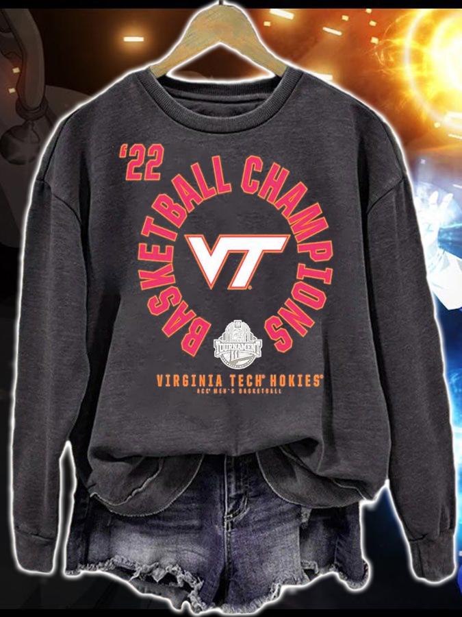 Virginia Tech Hokies 2022 ACC Men's Basketball Conference Tournament Champions Shirt t-shirt sweatshirt