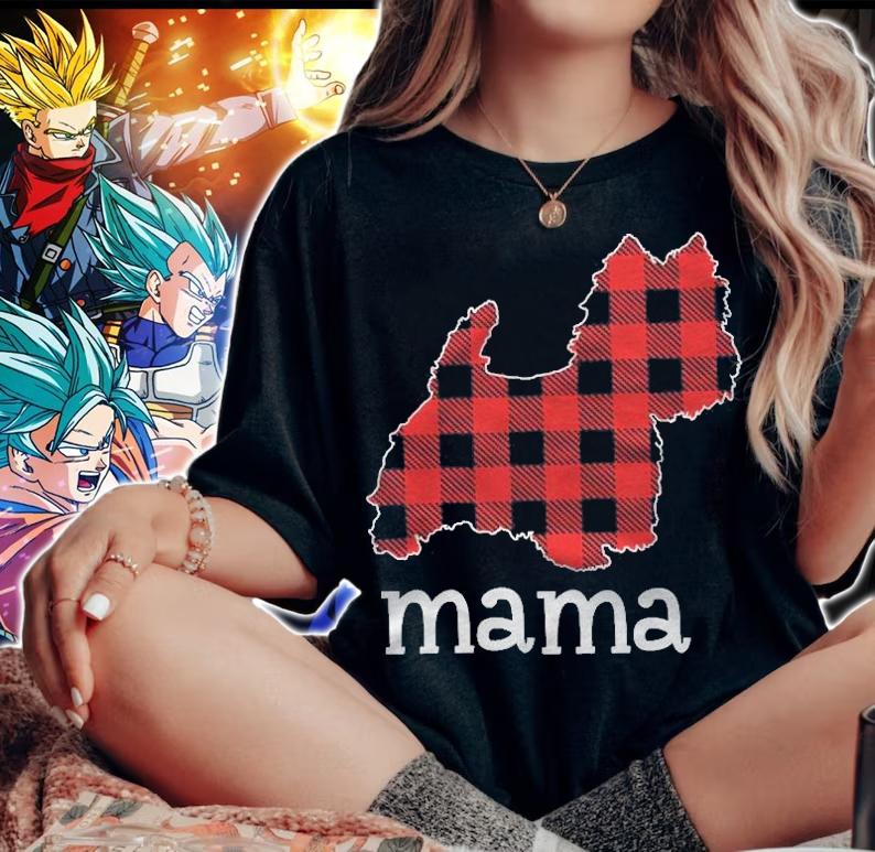 Womens Red Plaid Westie Dog Lover Christmas Matching Family Pajama Shirt t-shirt woman shirt