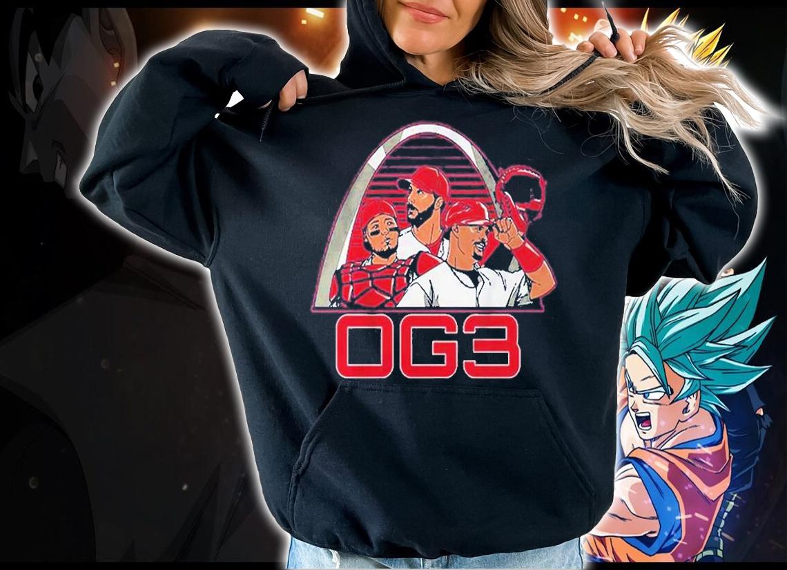 Yadier Molina Adam Wainwright And Albert Pujols Og3 T-Shirt t-shirt hoodie