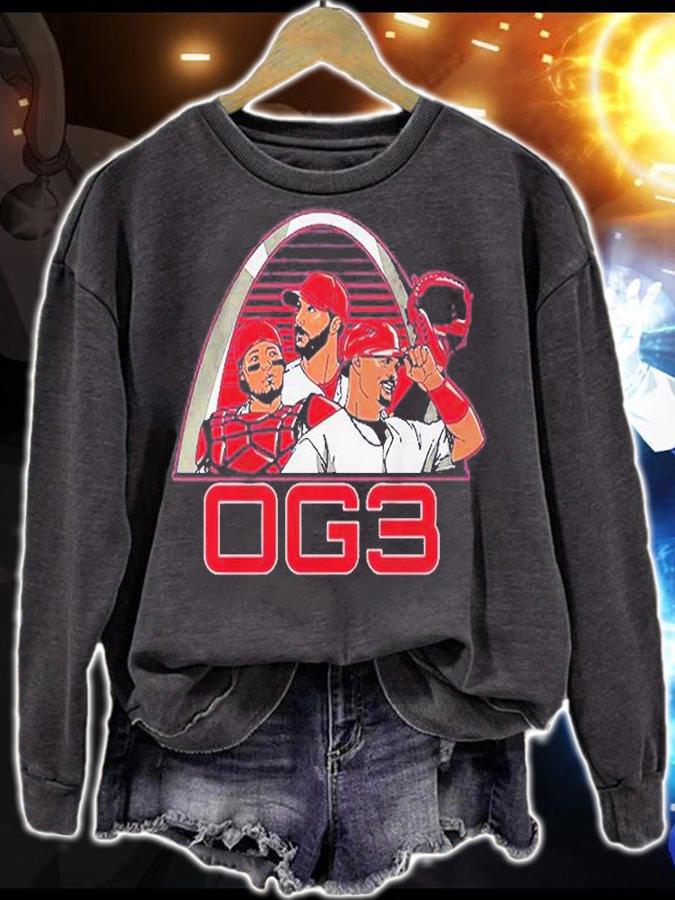 Yadier Molina Adam Wainwright And Albert Pujols Og3 T-Shirt t-shirt sweatshirt