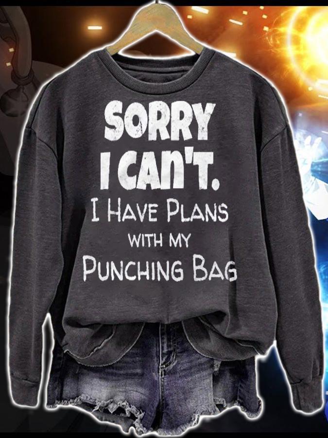 Funny Boxing Quote Design Punching Bag Boxer Meme Shirt t-shirt sweatshirt