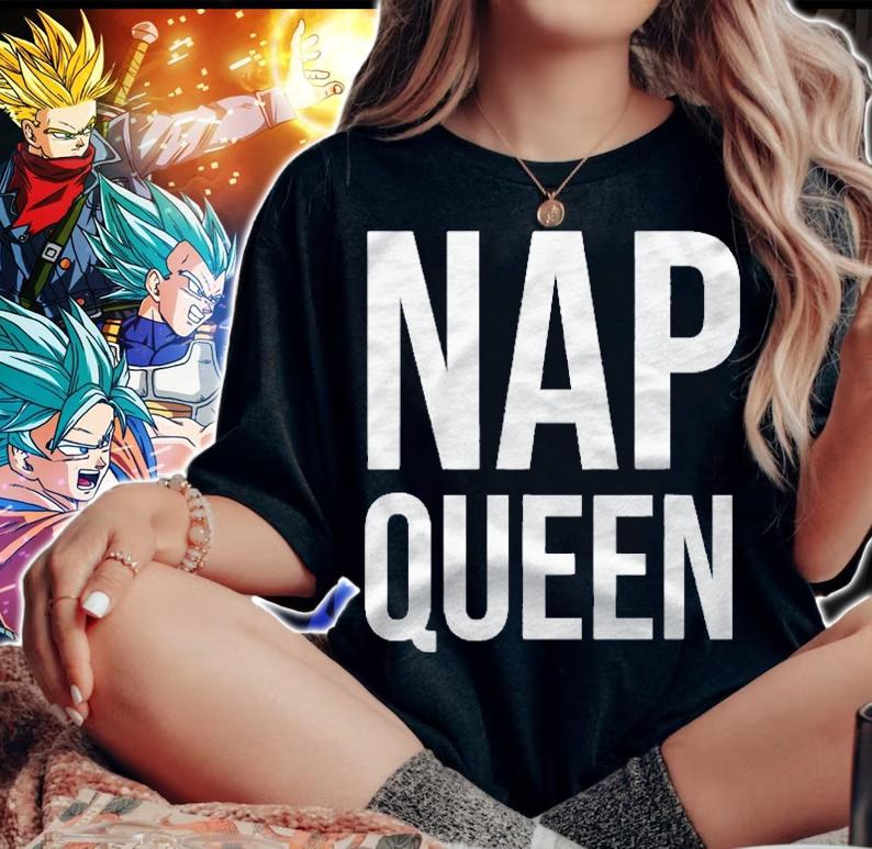 Funny Gift Nap Queen Sleeping Lover Shirt t-shirt woman shirt