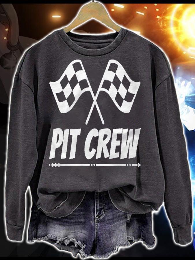 Funny Race Track Pit Crew Racing Car Parties shirt t-shirt sweatshirt