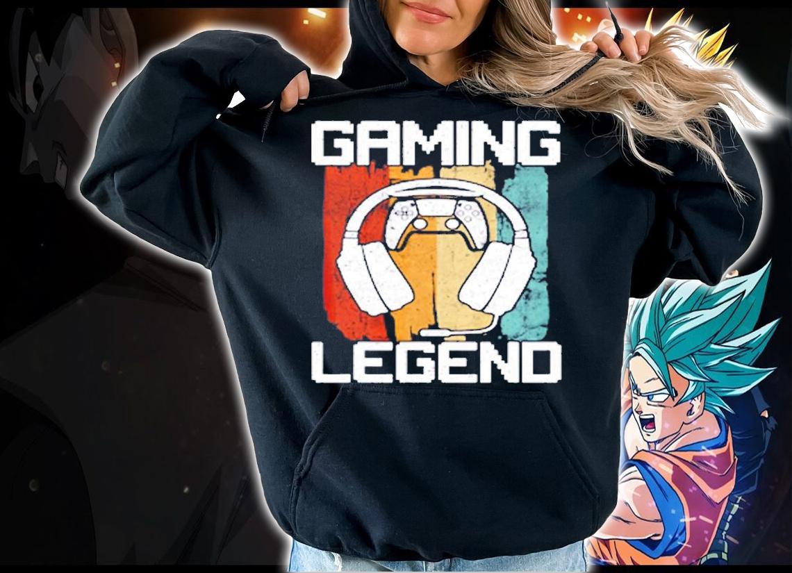 Gaming Legend PC Gamer Video Games Vintage T-Shirt t-shirt hoodie