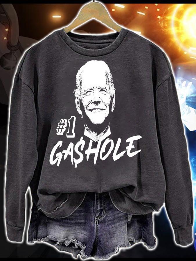 Gashole Biden Funny High Gas Price Gas Pump Anti Liberal T-Shirt t-shirt sweatshirt