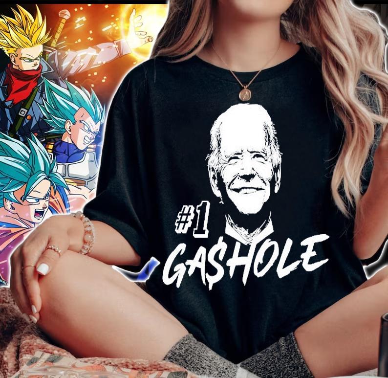 Gashole Biden Funny High Gas Price Gas Pump Anti Liberal T-Shirt t-shirt woman shirt