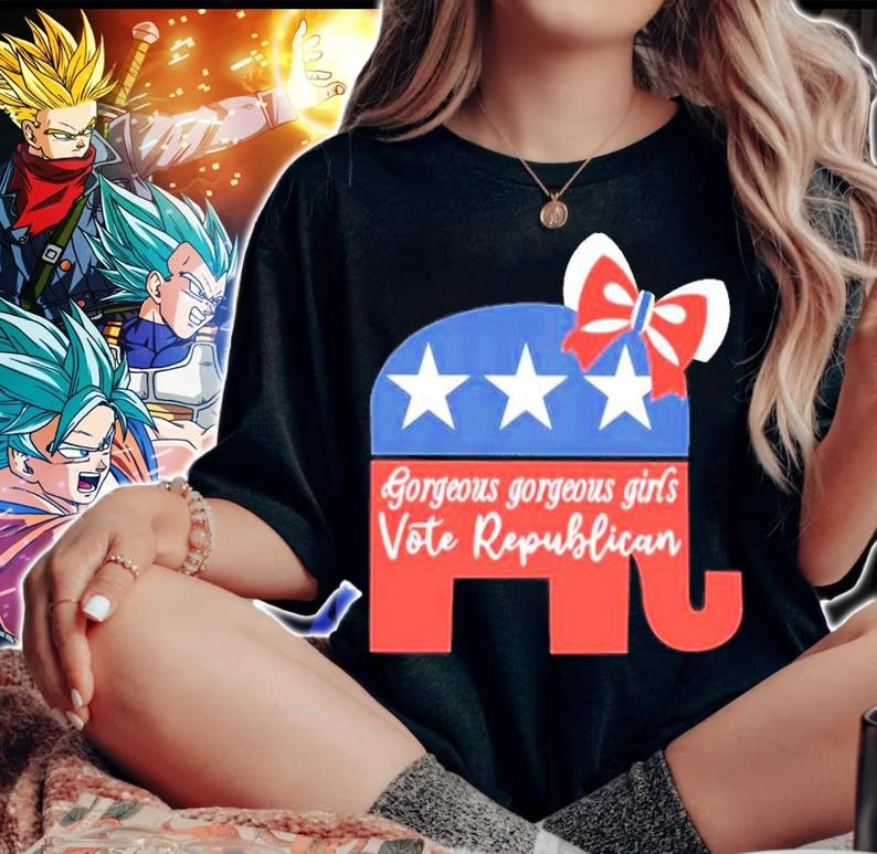 Generous Gorgeous Girls Vote Republican T-Shirt t-shirt woman shirt