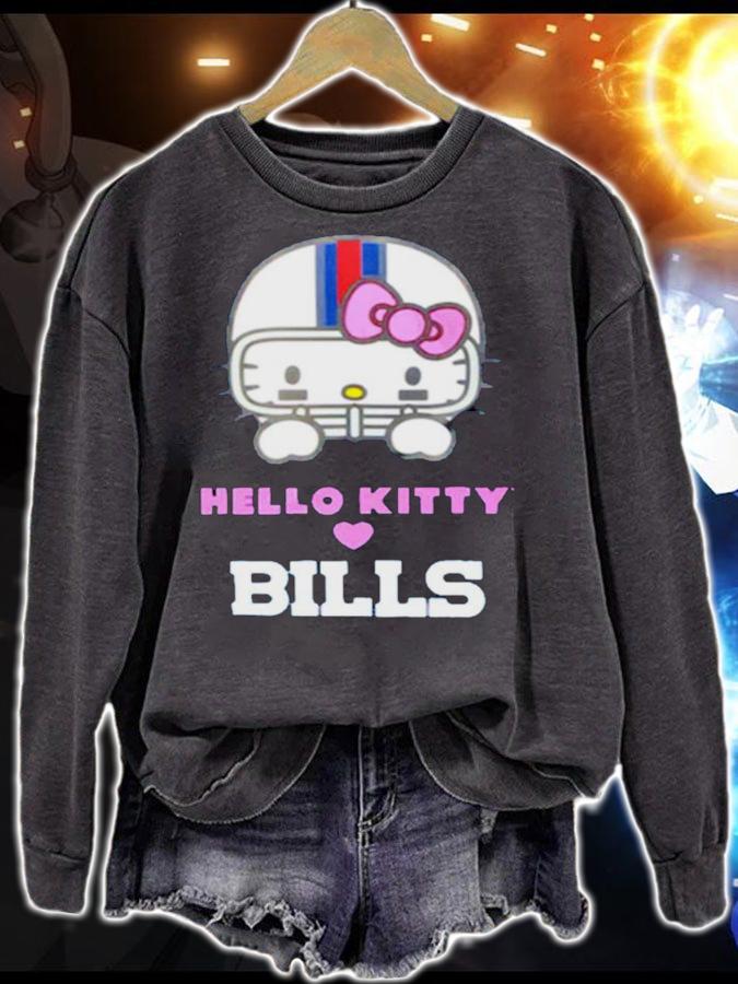 Buffalo Bills Hello Kitty Bills t-shirt sweatshirt