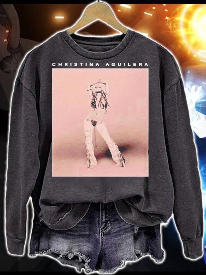 Dallas Dixon Stripped Christina Aguilera Shirt t-shirt sweatshirt