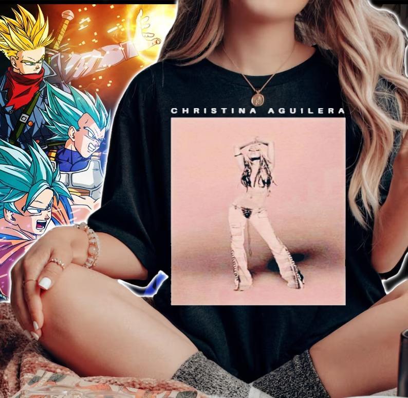 Dallas Dixon Stripped Christina Aguilera Shirt t-shirt woman shirt