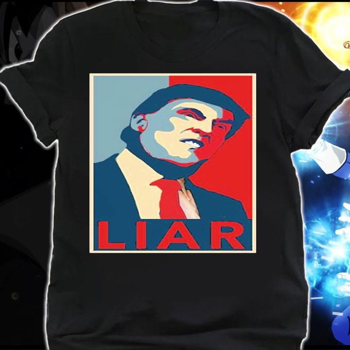 Pro Donald Trump Liar Poster Vintage T-shirt t-shirt shirt