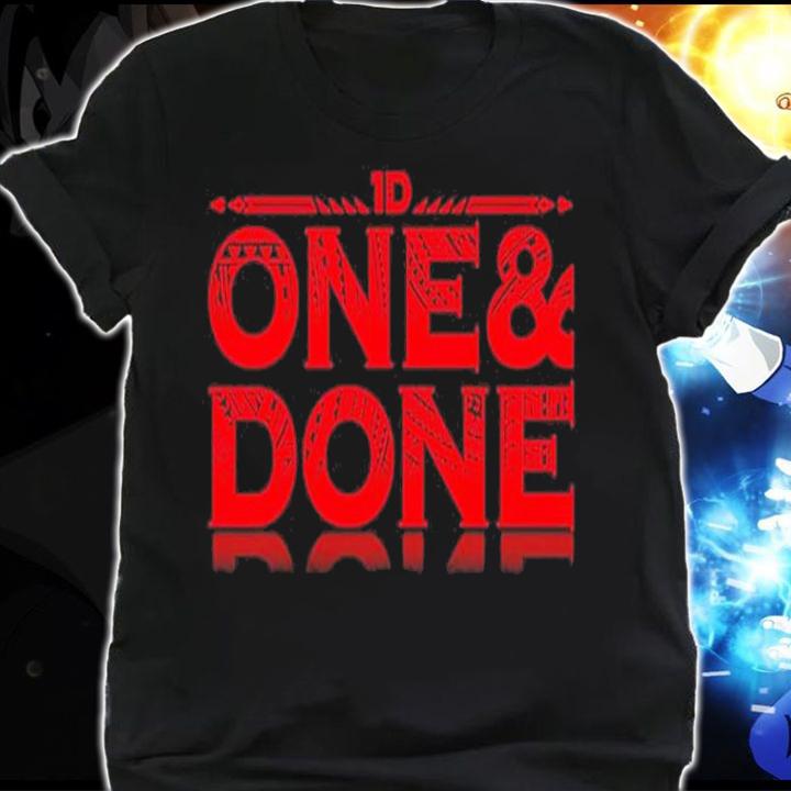 WWE The Usos One And Done Shirt t-shirt shirt