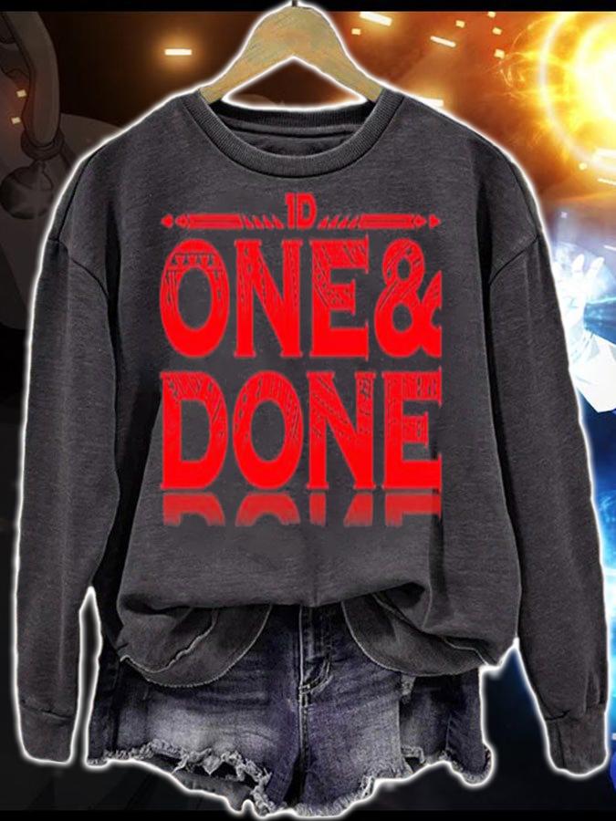 WWE The Usos One And Done Shirt t-shirt sweatshirt