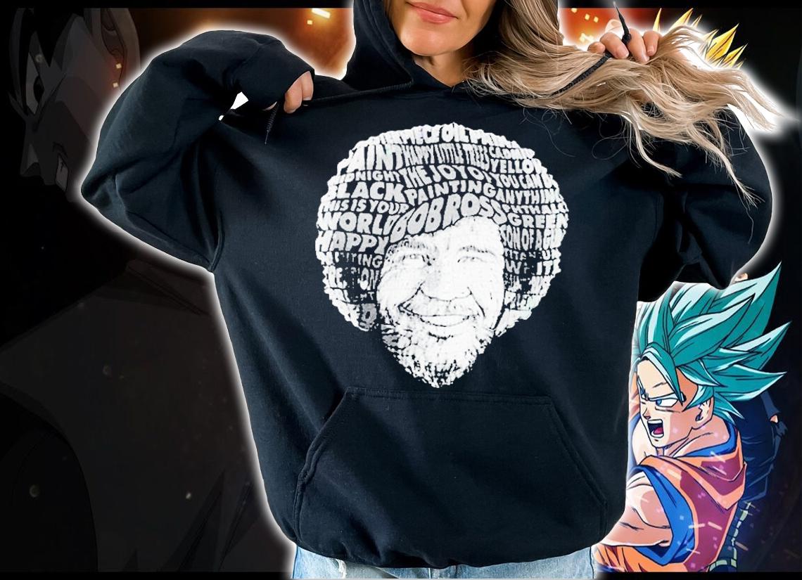 Bob Ross Licensed Quotes t-shirt hoodie