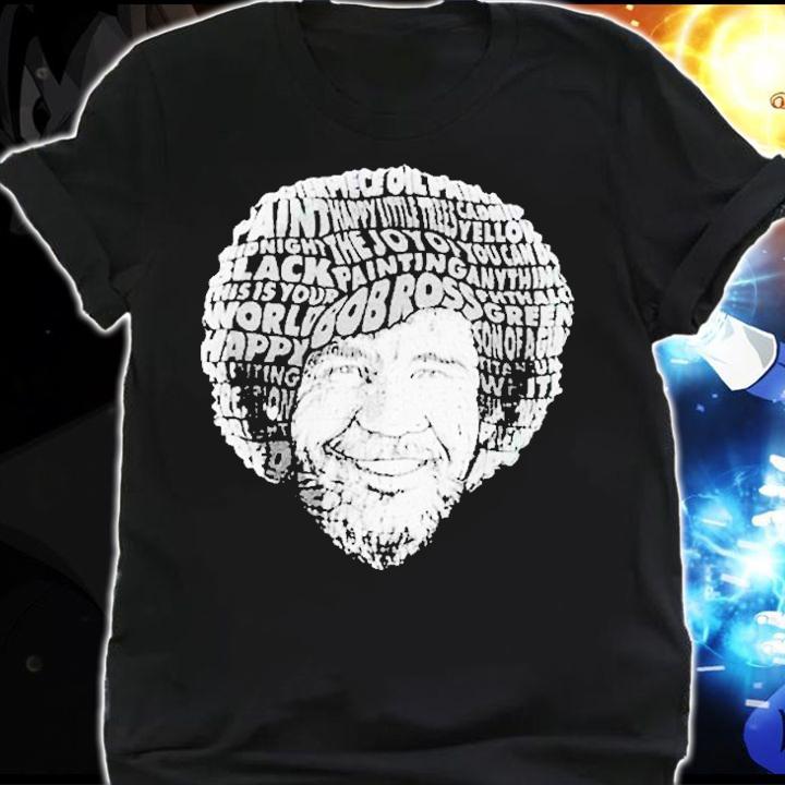 Bob Ross Licensed Quotes t-shirt shirt