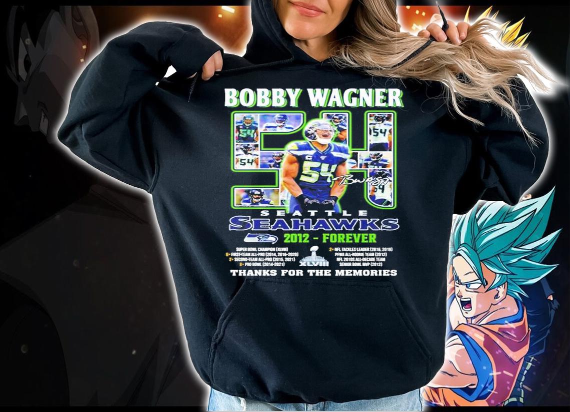 Bobby Wagner Seattle Seahawks 2012-Forever Super Bowl Champion Signature t-shirt hoodie