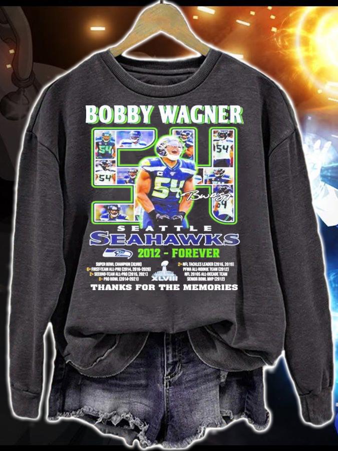 Bobby Wagner Seattle Seahawks 2012-Forever Super Bowl Champion Signature t-shirt sweatshirt