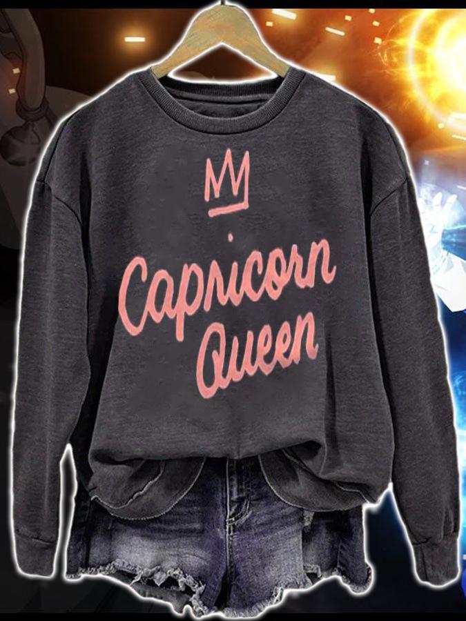 Capricorn Queen December January Gift Shirt sweatshirt