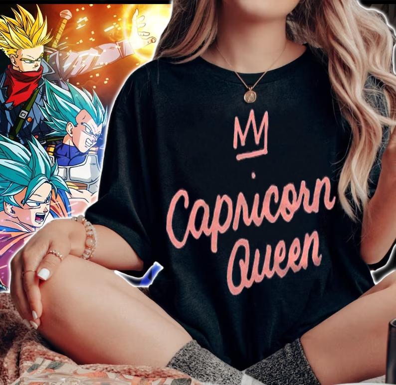 Capricorn Queen December January Gift Shirt woman shirt