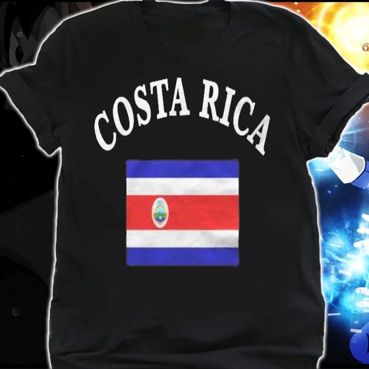 Costa Rica Rican Tico Flag Genera T-shirt shirt