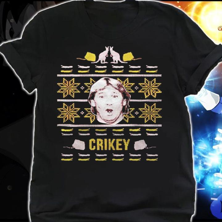 Crikey Tacky Ugly Christmas Sweater t-shirt shirt