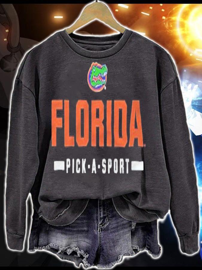 Florida Gator baseball pick a sport T-shirt sweatshirt