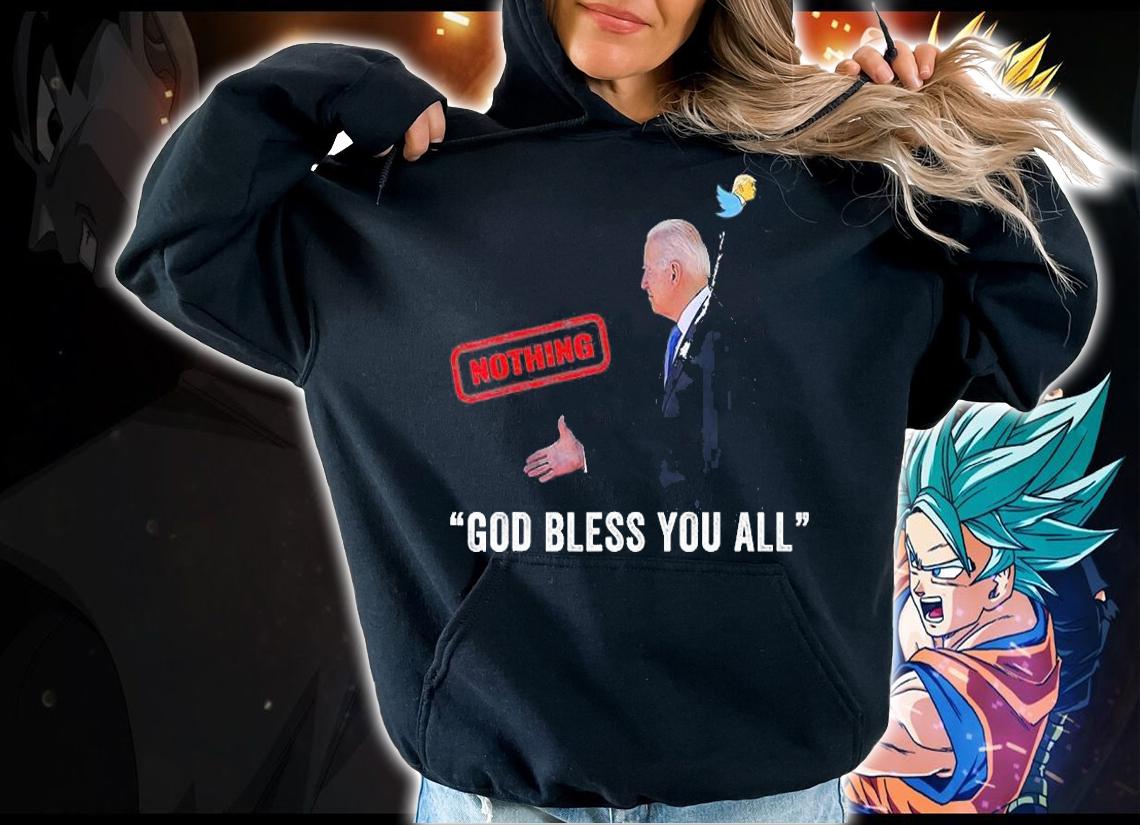 Funny Biden Shakes Hands With Thin Air, Biden Bird T-Shirt hoodie
