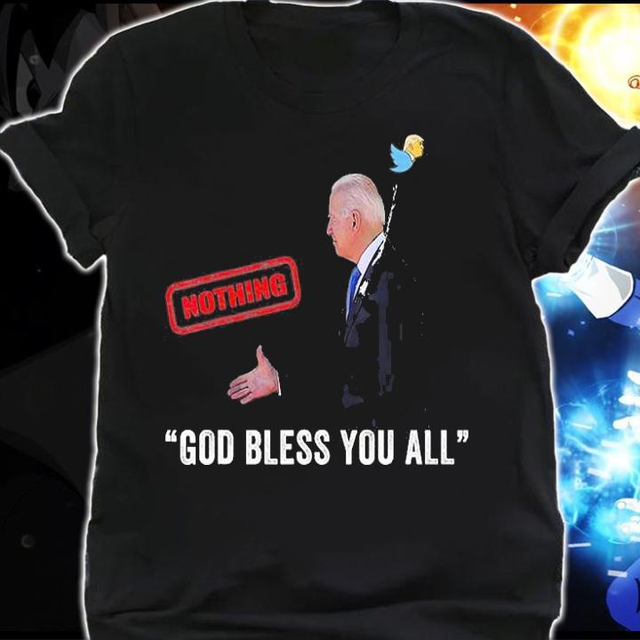Funny Biden Shakes Hands With Thin Air, Biden Bird T-Shirt shirt