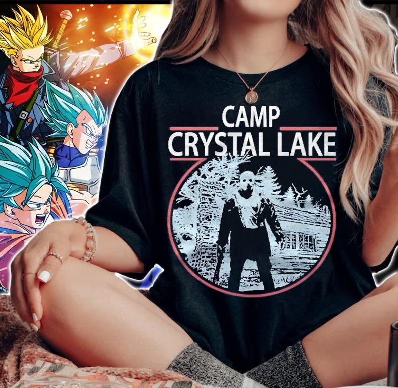 Jason Voorhees Camp Crystal Lake Friday The 13Th t-shirt woman shirt