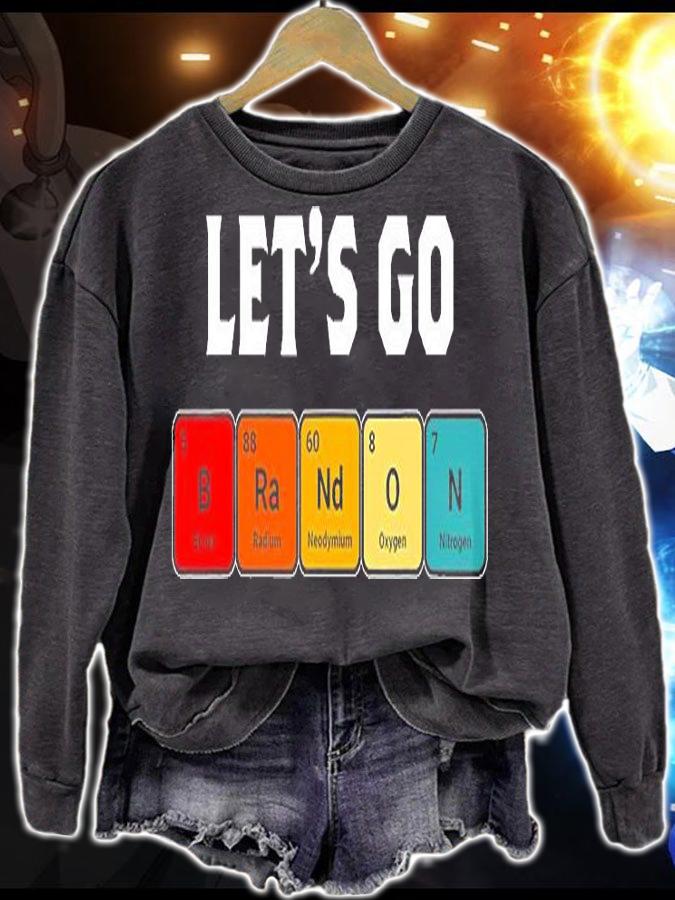 Let's Go Branson Brandon Let's Go 5 88 60 8 7 Chemistry T-Shirt sweatshirt