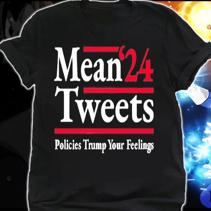 Mean Tweets 2024 Pro Donald Trump '24 Funny Anti Biden t-Shirt shirt
