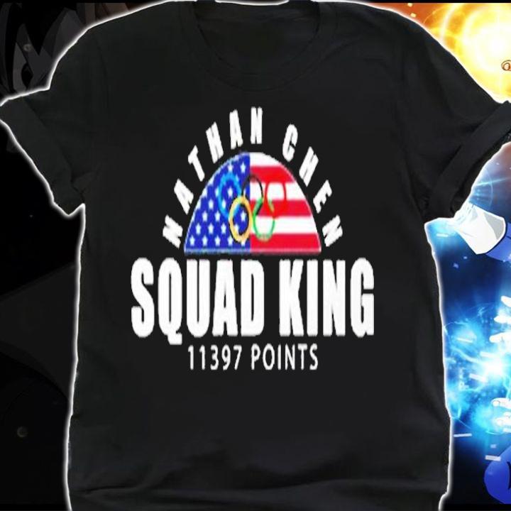 Nathan Chen T-Shirt US 2022 Figure Skating Team T-Shirt shirt