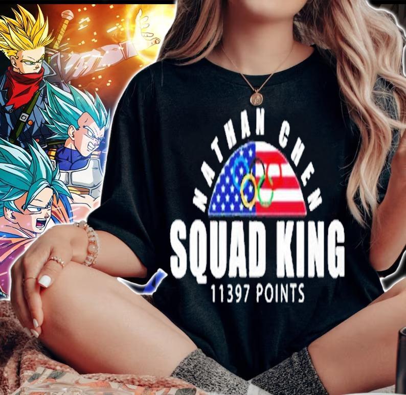 Nathan Chen T-Shirt US 2022 Figure Skating Team T-Shirt woman shirt