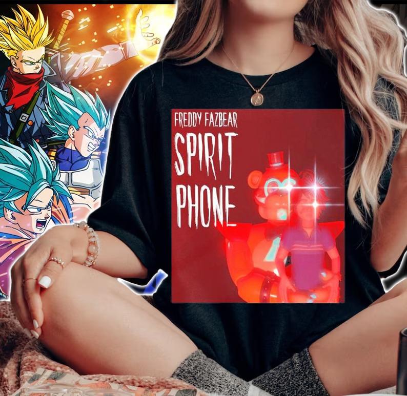 Freddy Fazbear Spirit Phone Shirt woman shirt