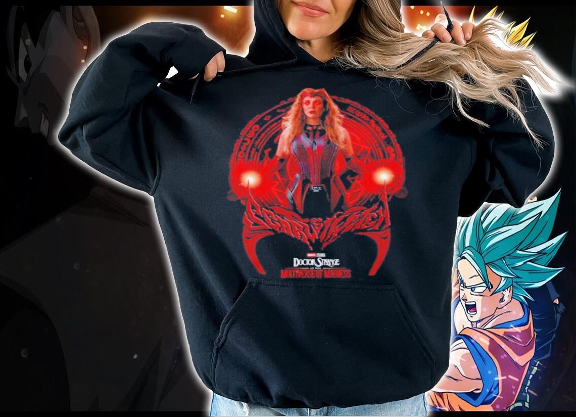 Marvel Doctor Strange 2 Scarlet Witch Geometric Poster Shirt hoodie