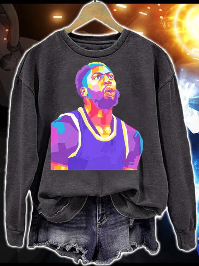 NBA Anthony Davis Art Basketball Shirt sweatshirt