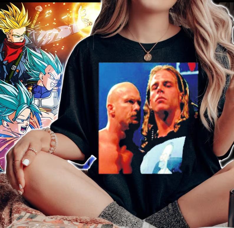 Stone Cold Steve Austin And Shawn Michaels Shirt woman shirt