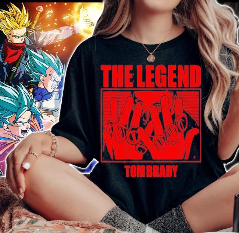 Tom Brady Tampa Bay Buccaneers The Legend Shirt woman shirt