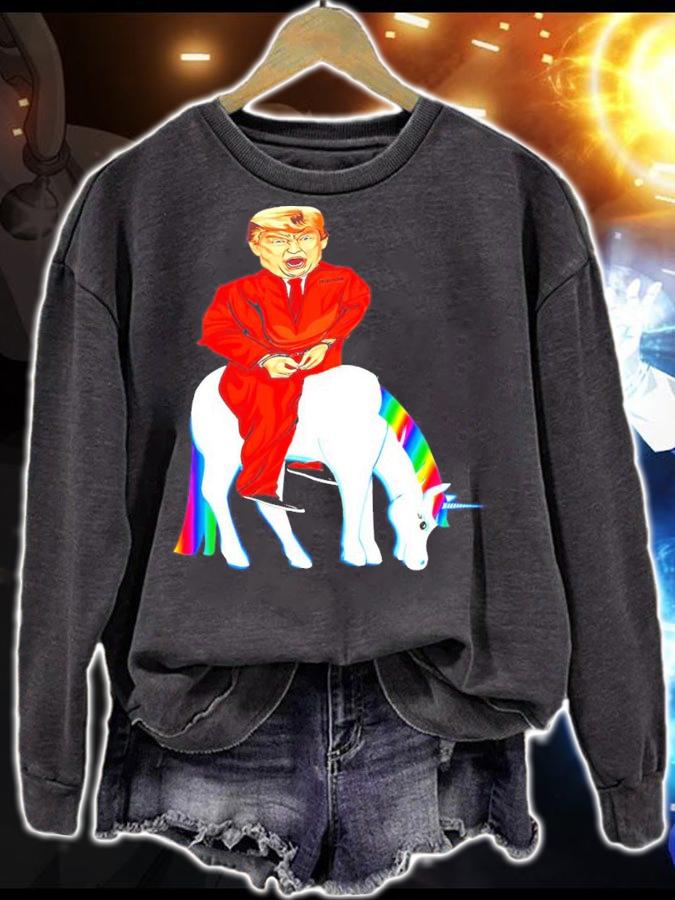 Donald Trump Impeachment Jail Unicorn Lover Shirt sweatshirt