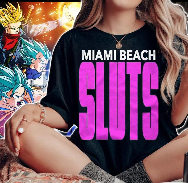 Funny Miami Beach Florida South Shirt woman shirt
