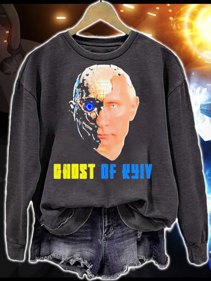 Official Putin Ghost Of Kyiv Support Ukraine Shirt sweatshirt