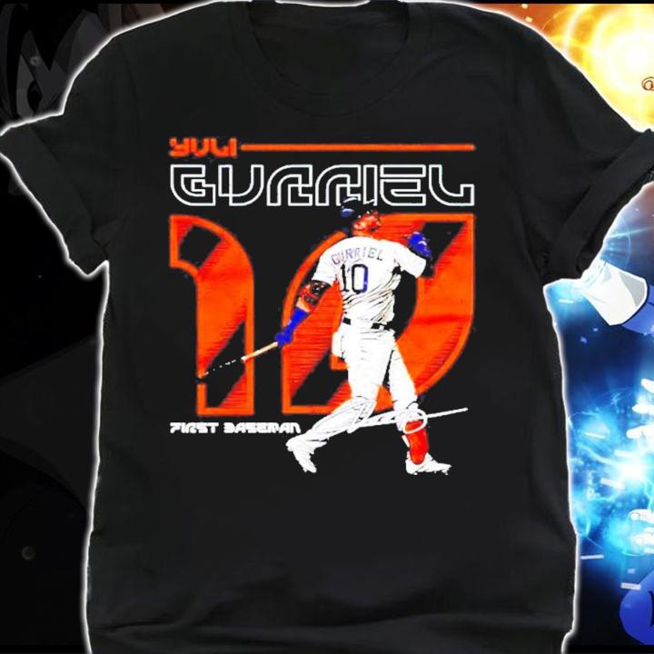 Yuli Gurriel Houston Astros Baseball Signature t-shirt shirt