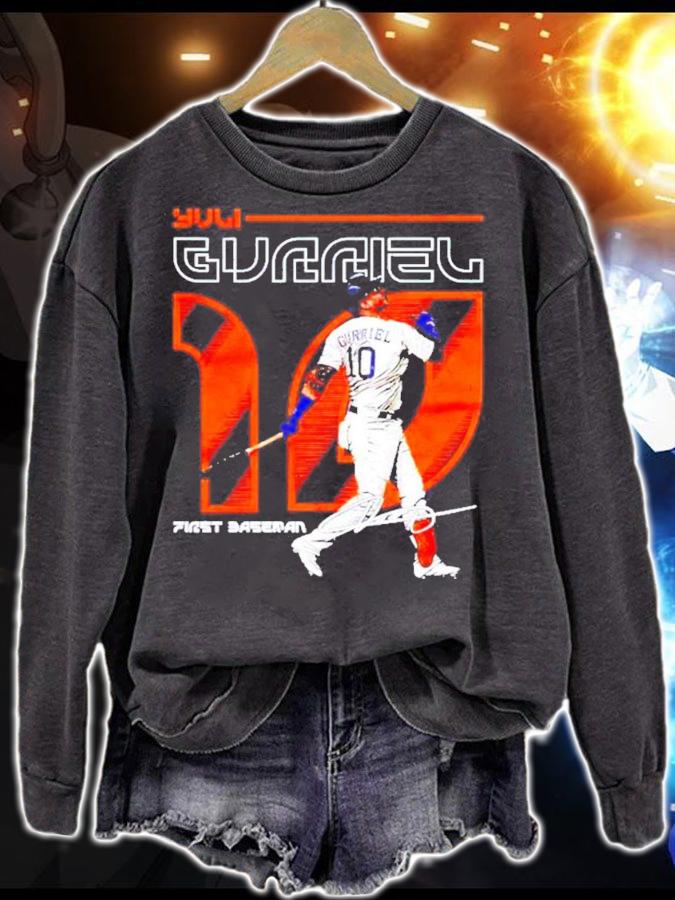 Yuli Gurriel Houston Astros Baseball Signature t-shirt sweatshirt