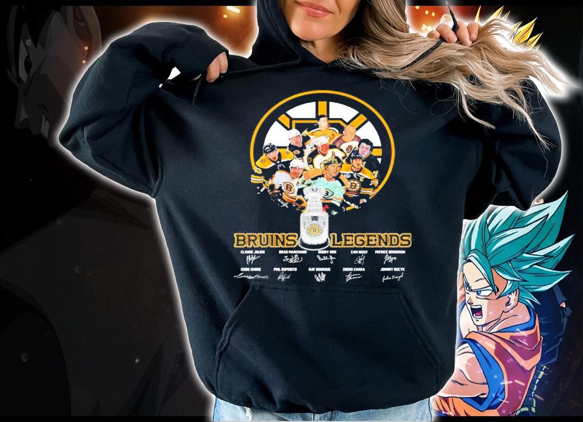 Bruins Legends The Boston Bruins Signatures t-shirt hoodie