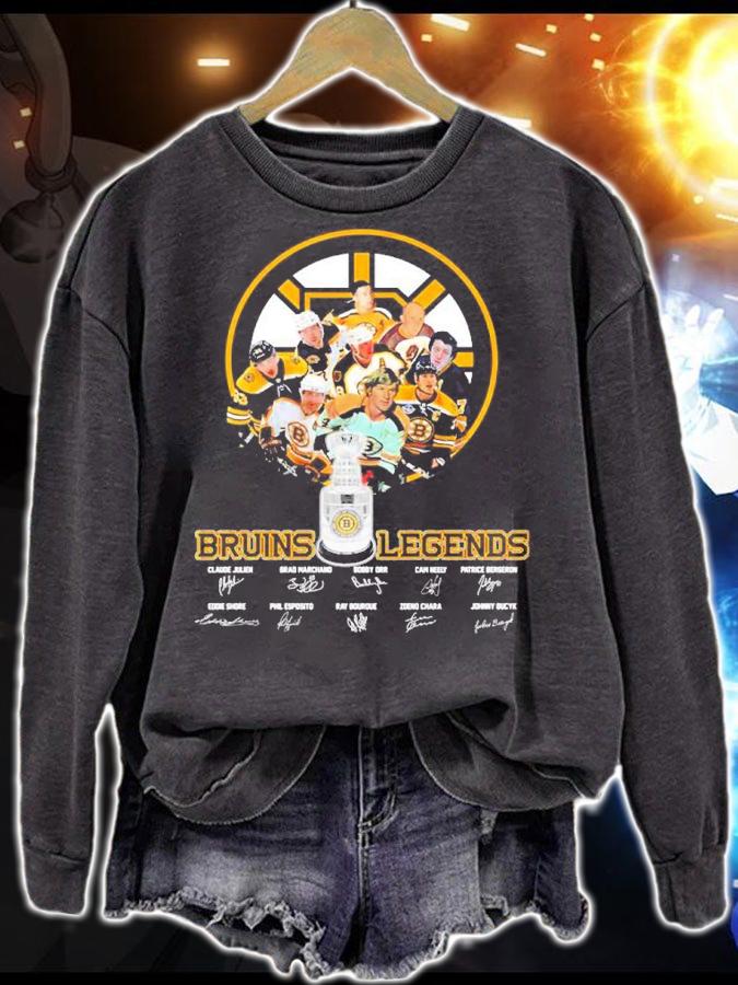 Bruins Legends The Boston Bruins Signatures t-shirt sweatshirt