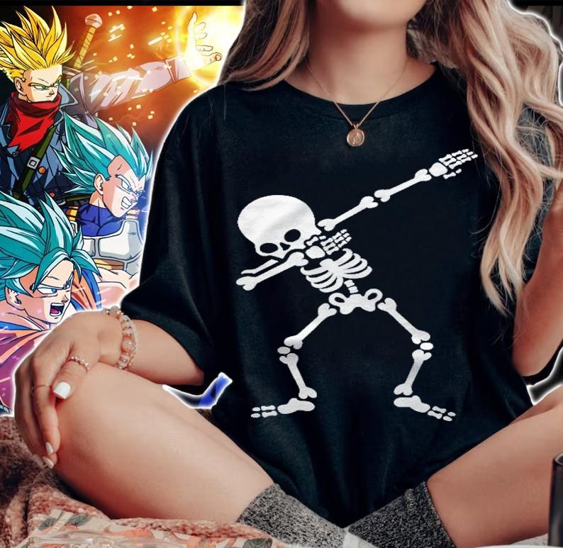 Dabbing Skeleton Dab Essential t-shirt woman shirt