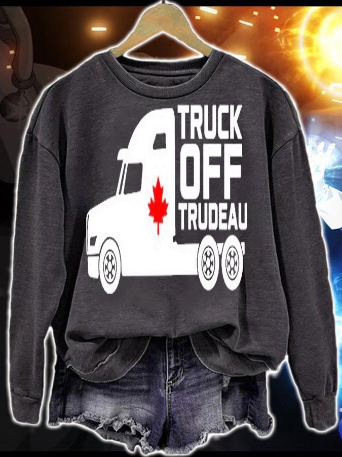 Dakota Christensen Rebel News Store Truck Off Trudeau 2 T-Shirt sweatshirt