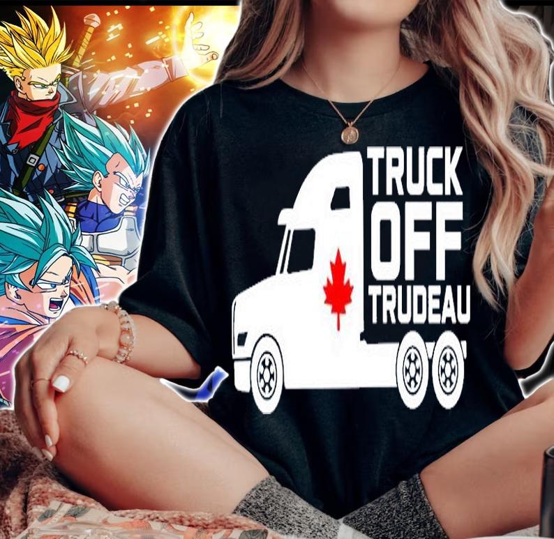Dakota Christensen Rebel News Store Truck Off Trudeau 2 T-Shirt woman shirt