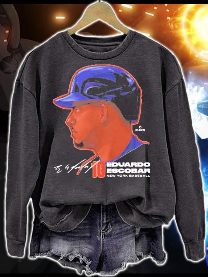 Eduardo Escobar #10 New York Baseball Signatures Shirt sweatshirt