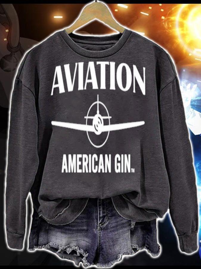 Flight Aviation American Gin Shirt sweatshirt